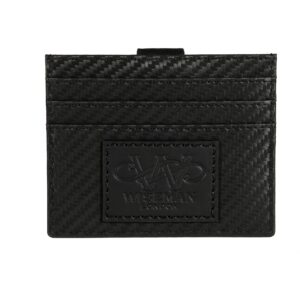 Carbon leather card wallet